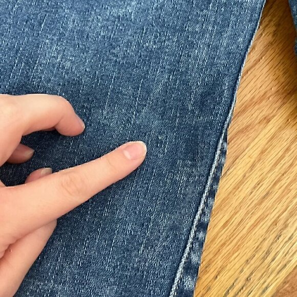 AMERICAN EAGLE Super Stretch Hi-Rise Jegging Medium Wash High Waisted 4S 4 SHORT - Picture 13 of 14